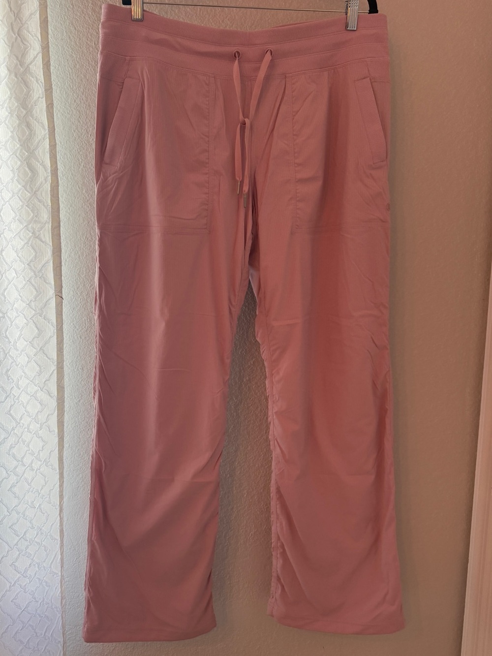 lululemon athletica Dance Studio Mid-Rise Pant in Pink Size 14 NWOT